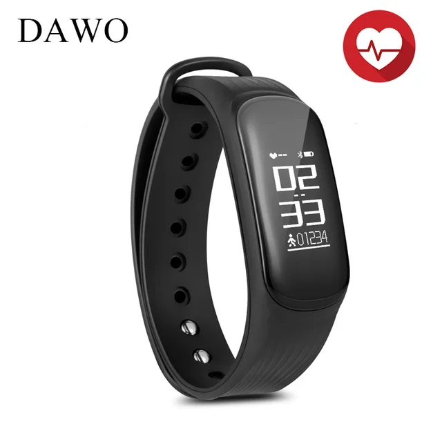 Dawo Fitness Tracker Smart Bracelet Heart Rate Monitor Sport Sleep Dawo Fitness Tracker Smart Bracelet Heart Rate Monitor Sport Sleep Alarm Wristband For Ios Android
