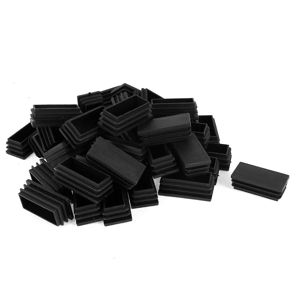 AIMA Plastic Blanking End Cap Tubing Tube Inserts 25mmx50mm 40 Pcs ...