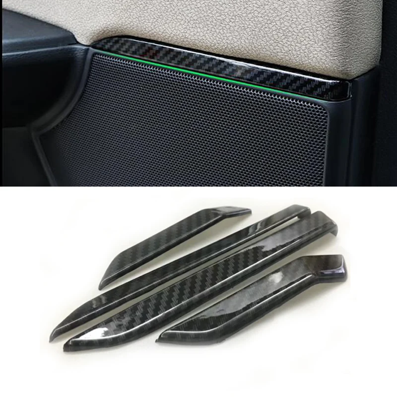 Interior Styling For Honda CRV CR-V 2017 2018 ABS Matte Car Door Stereo Loudspeaker Trim Audio Sound Speaker Strips Bezel 4pcs | Автомобили
