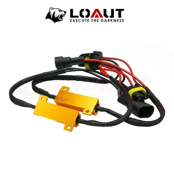 

Car Motorcycle Load Resistors 50W 8 Ohm 9005 HB3 9006 HB4 Canbus LED load resistor Aluminum Case Wirewound Resistor