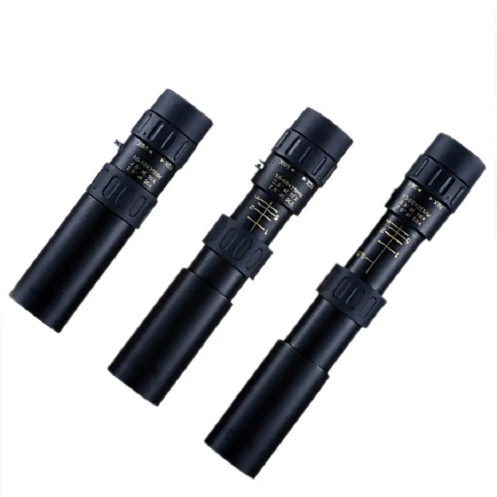 

10-30x25 Zoom Monocular high quality Night vision HD Telescope Pocket Hunting Optical Prism Scope no tripod