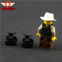 10Pcs Lot MOC Bomb Disposal Unit Body Armor Military Weapon Army Soldiers Building Blocks Body Armor