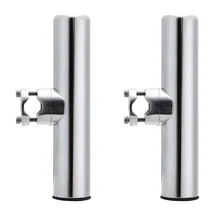 2 шт. держатель удочки для лодки 360 градусов регулируемый угол морская яхта держатель удочки кронштейн аксессуарный инструмент подходит 7/8 ''до 1'' трубка