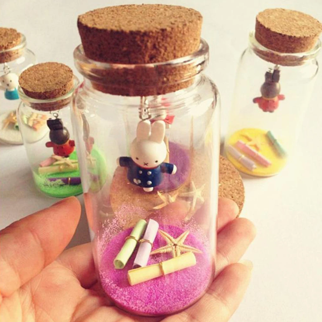 100 Pieces Message Wish Paper Scrolls for Wish Bottle Charms Party Favors Christmas Tree Wish Tree Hanging Decoration DIY Craft
