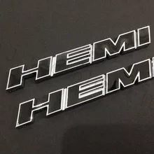 50 шт. косой Hemi автомобиля стикер хром+ черный/красный/белый черный+ красный
