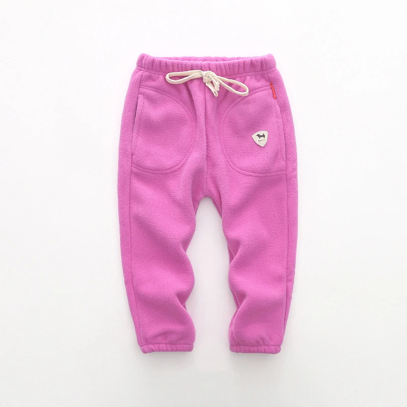 Штаны для мальчиков и девочек, зимние детские штаны с двойным флисом из хлопка и бархата, детская одежда, детские штаны для 2, 3, 4, 5, 6, 7, 8 лет