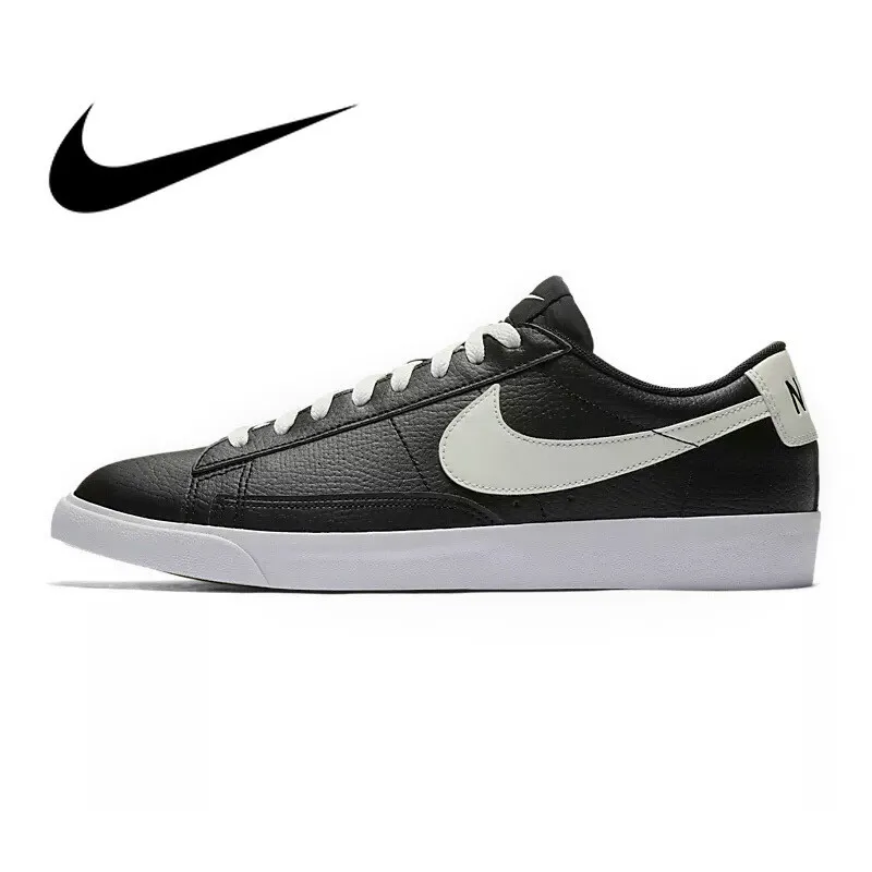 

Original Authentic NIKE BLAZER LOW LTHR Men's Skateboarding Shoes Sneakers Outdoor Sports Designer Athletics Non-slip AJ9515