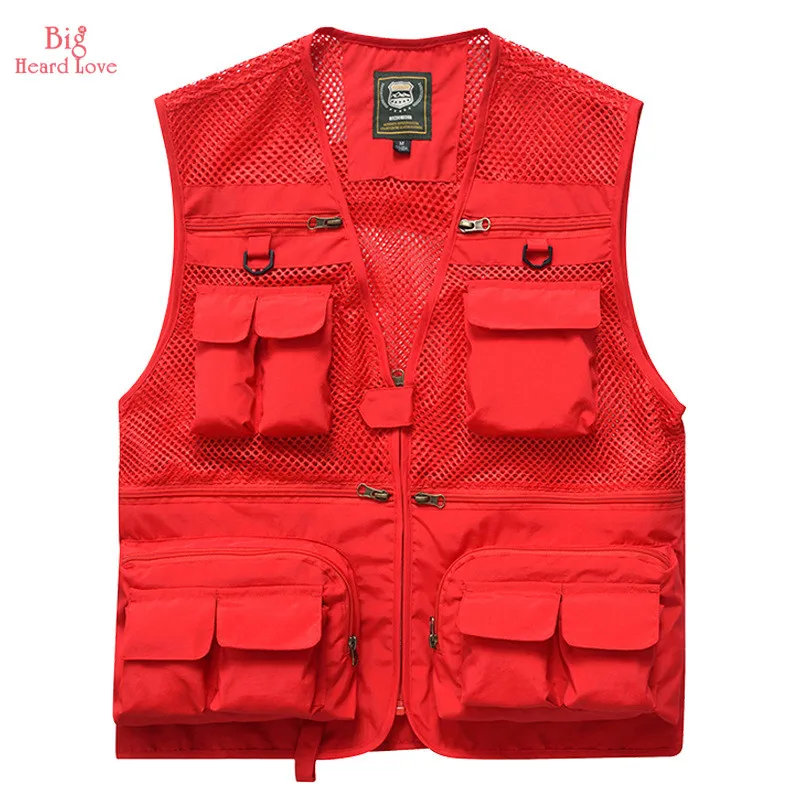 Летний уличный Тактический сетчатый жилет для мужчин дышащий с несколькими