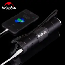 Naturehike Waterpoof свет usb зарядка открытый светодио дный кемпинг фонарик светодиодный перезаряжаемый свет Сверхлегкий внешний аккумулятор