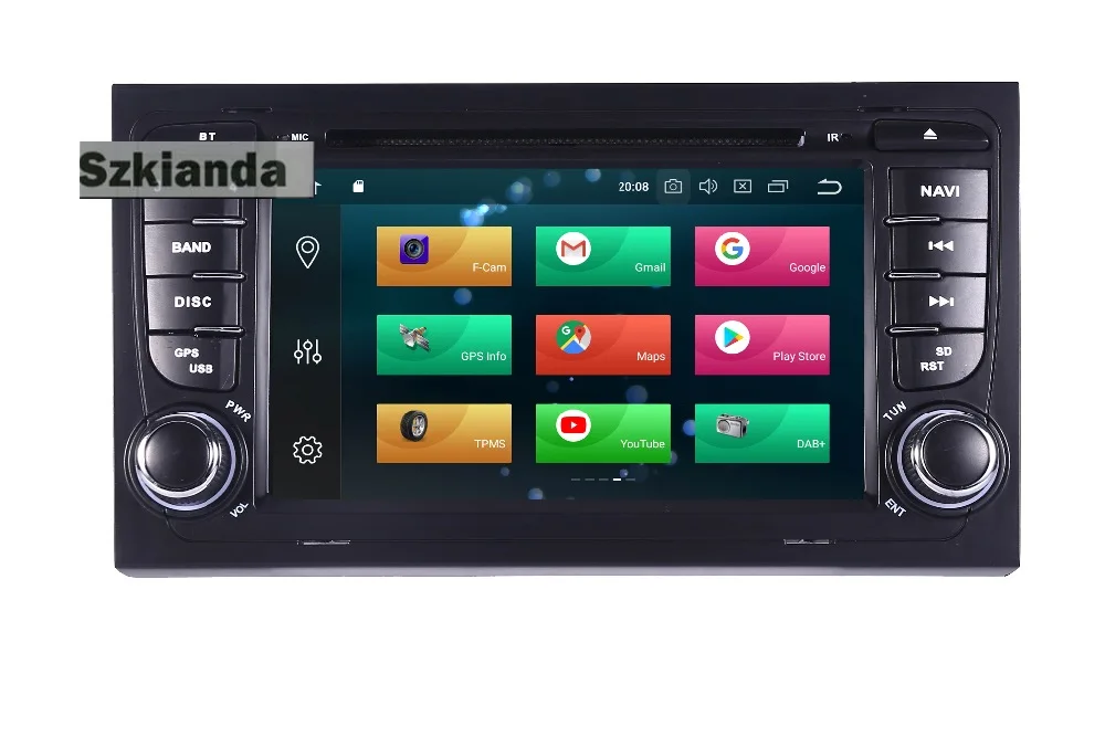 Perfect 4GB RAM 64GB ROM 8Core Android 9.0 CAR GPS For Audi A4 B6 B7 S4 B7 B6 RS4 B7 SEAT Exeo dvd player radio dvd Wifi Car Multimedia 5