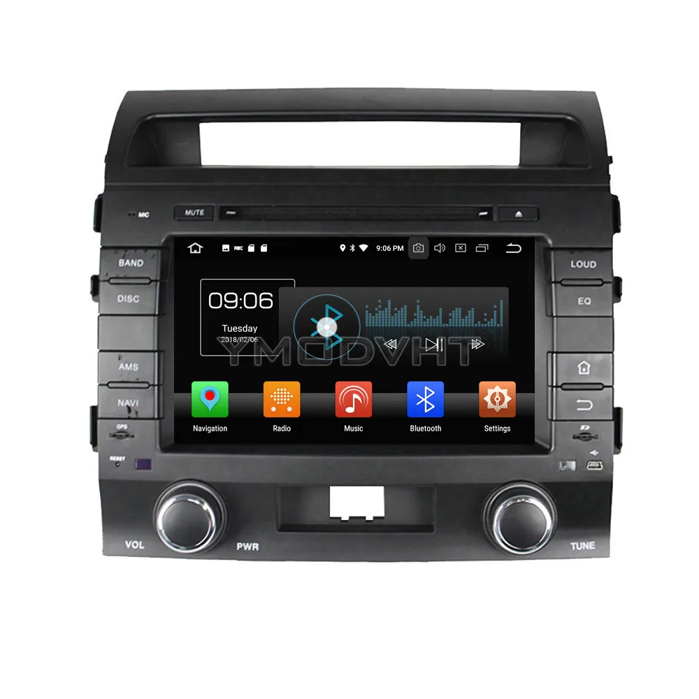 Best YMODVHT 8inch Android 8.0 Octa Core PX5 4GB 32GB Car DVD Radio Stereo GPS For TOYOTA Land Cruiser 200 2008 2009 2010 2011 2012 1 Best YMODVHT 8inch Android 8.0 Octa Core PX5 4GB 32GB Car DVD Radio Stereo GPS For TOYOTA Land Cruiser 200 2008 2009 2010 2011 2012 1