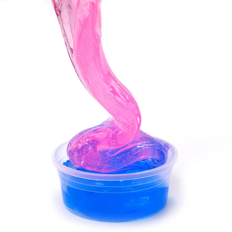 

YOOAP Multicolor Crystal Slime DIY Glitter Clay Mud Antistress Playdough Toys For Kids Clear Fluffy Clay With Bright Power