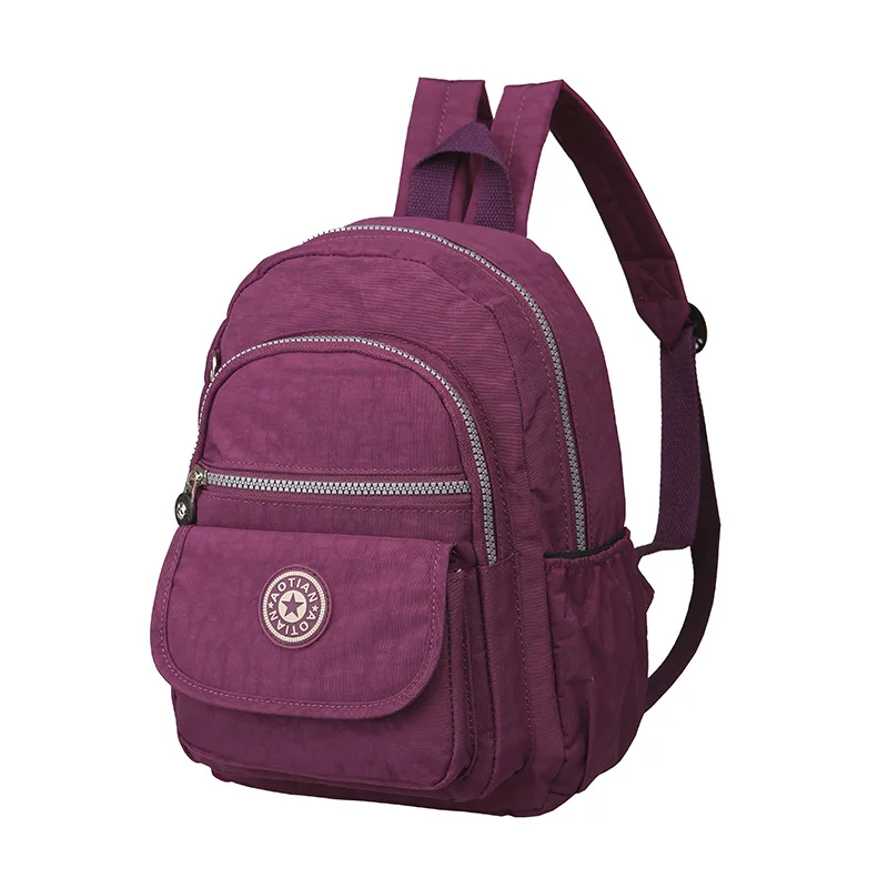 

2019 New Backpacks Korean Preppy Style Nylon All-match Waterproof Wash Cloth shoulder bag Simple Travel school bags