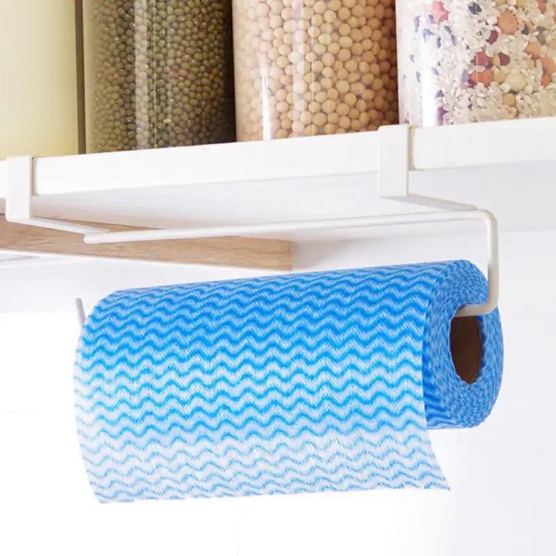 Sous Armoire Unité Étagère Cuisine Serviette en Papier Porte-rouleau de Cintre stockage rack UK