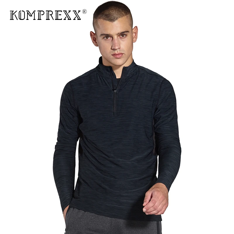 Sports Training Workout Running Long Sleeve T-Shirts MC03T FMM-C03T Quick Dry Activewear Komprexx Mens 1/4 Zip Tops Sports Training Workout Running Long Sleeve T-Shirts MC03T FMM-C03T Quick Dry Activewear Komprexx Mens 1/4 Zip Tops