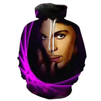 

2018 New FASHION MEN and WOMEN Michael Jackson Face 3D print Hoodie Sweatshirts Pullovers Autumn Tracksuit Loose Thin Hoody