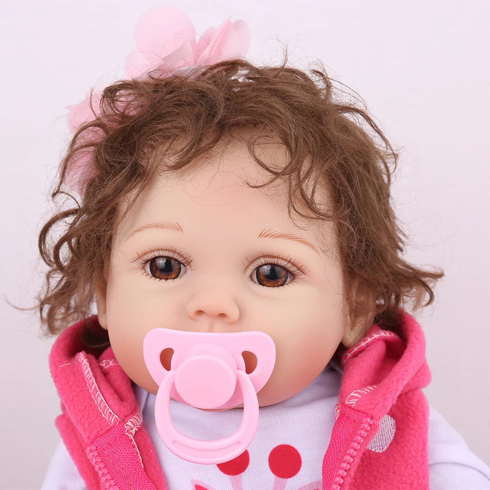 Полностью силиконовые куклы KAYDORA Reborn 18 дюймов 48 см Реалистичная кукла Bebe для