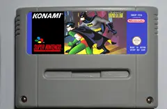 Картридж для игровой приставки-приключения Бэтмена и Робина Европейская версия