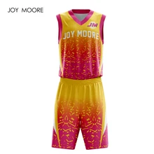 Мужская быстросохнущая v воротник баскетбольная Джерси на заказ дышащая Униформа