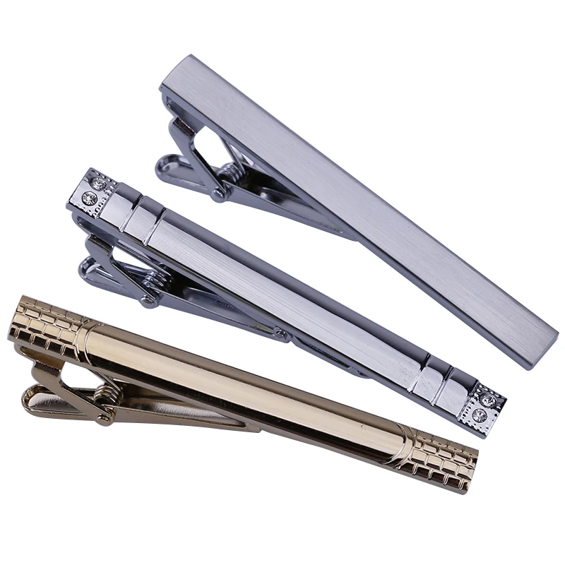 3pcs computer criminal execution tie clip clip stainless
