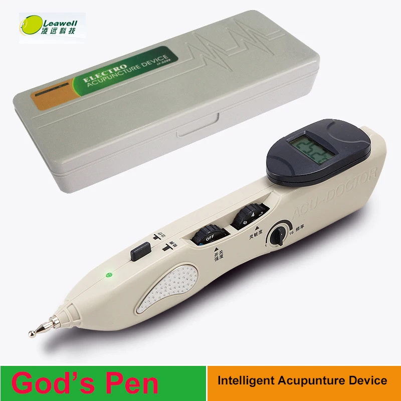 

508b Meridian Pen Point Electronic Massage Therapy Device God's Pen Leawell Hole Equipment Full Body Pain Relief for Acupuncture