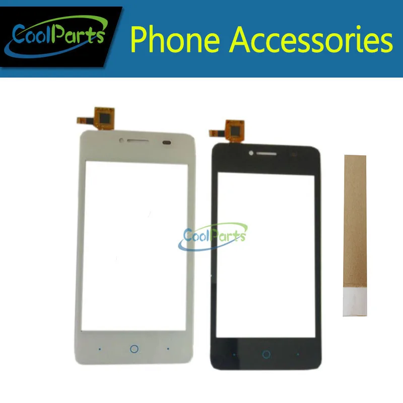 

1PC/Lot High Quality 4.0Inch For ZTE Blade AF3 T221 A5 Pro Touch Screen Digitizer Touch Panel Glass With Tape Black&white Color