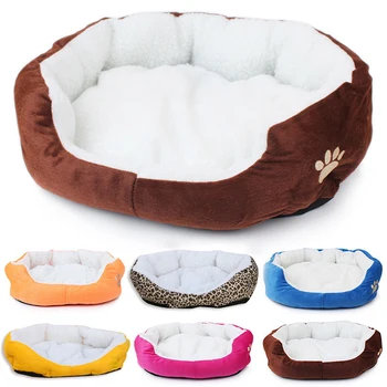

S Size Small Pet Dog Cat Bed Sofa Soft Sheep Cashmere Material Very Warm In Winter Puppy Dog Cat Sleeping Bed