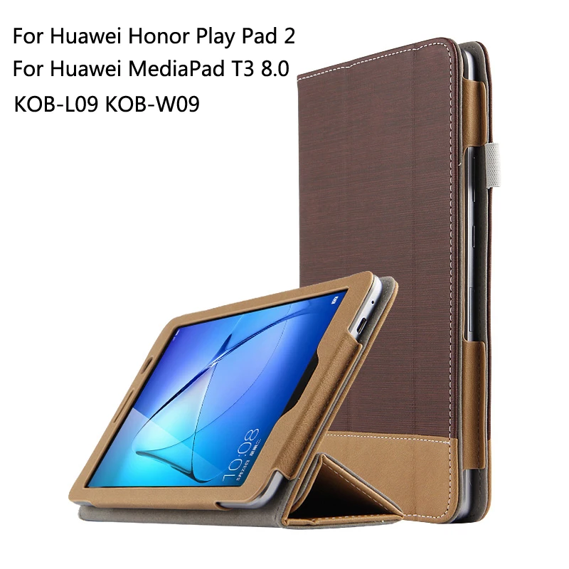 Вращающийся чехол из искусственной кожи для huawei MediaPad T3 8,0 Honor Play Pad 2 KOB-L09 KOB-W09 чехол для планшета