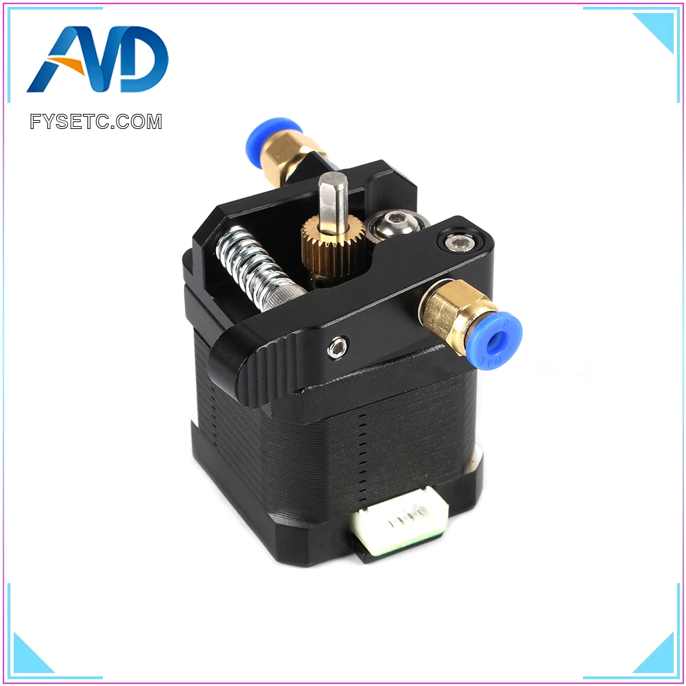 

Black CR10 Extruder Near Remote Universal Wire Feeder Aluminum Upgrade MK8 1.75MM With Pneumatic Connect 3D Printer Accessories