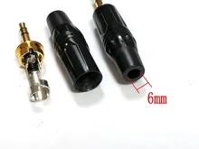 1000pcs Stereo 3 5mm 3 Pole Repair Headphone Jack Plug Connector Cable Audio Adapter Connector Audio Jack 3 5mm Plug