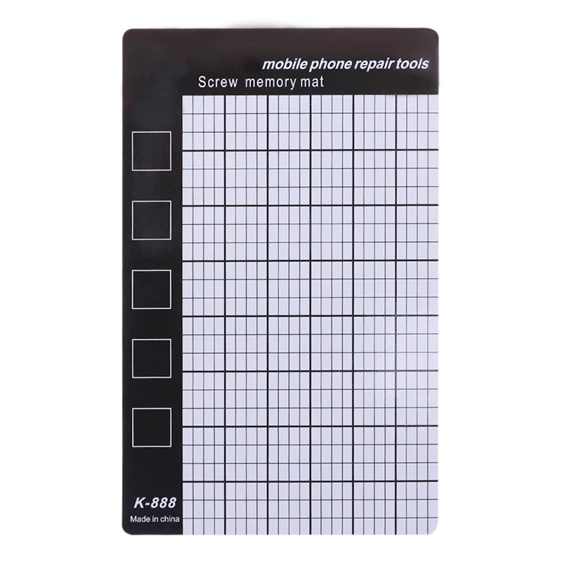 

1pcs Magnetic Screw Mat Memory Chart Work Pad Mobile Phone Repair Tools 145 x 90mm Palm Size