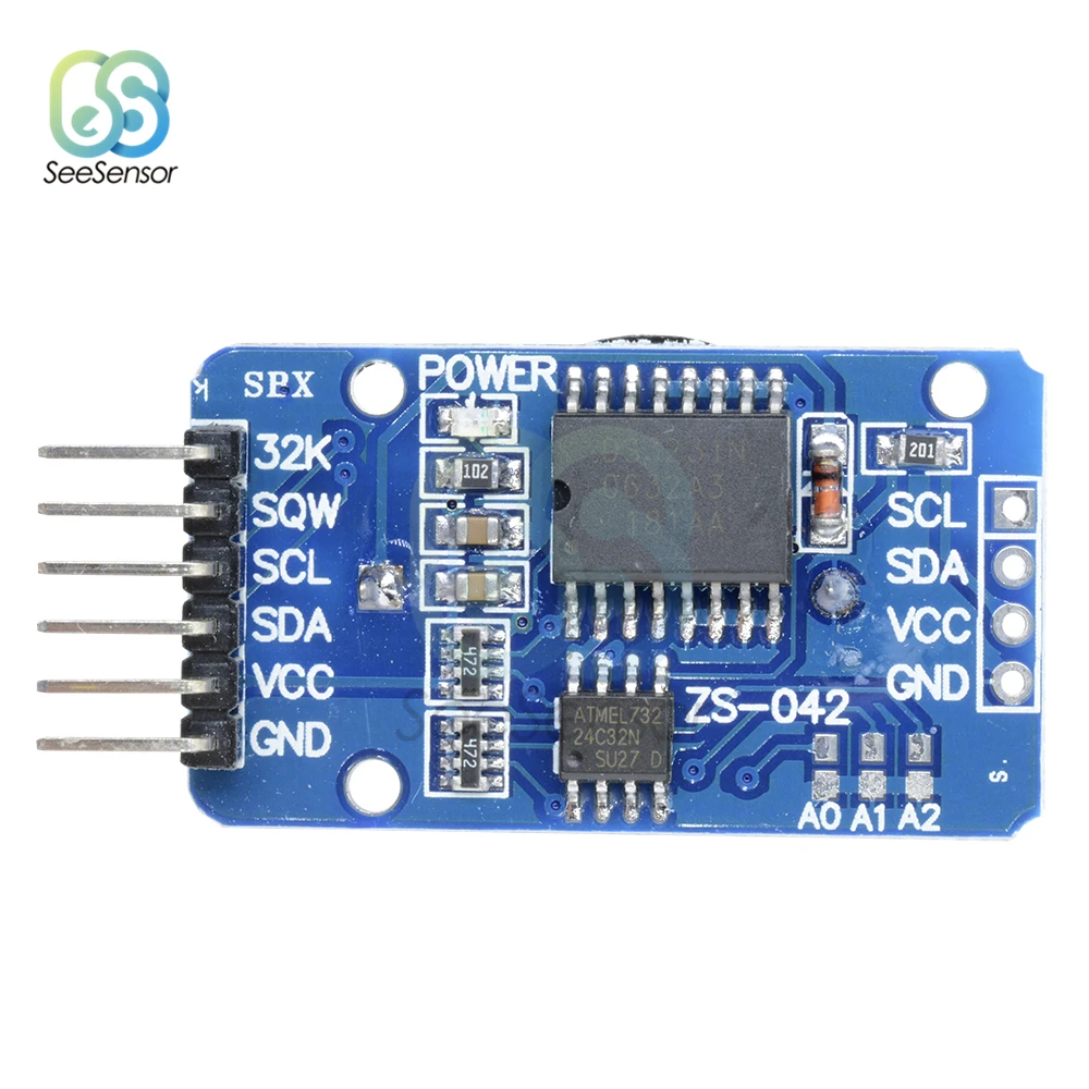 DS3231 AT24C32 IIC модуль прецизионных часов DS3231SN для Arduino RTC модуль памяти часов реального времени