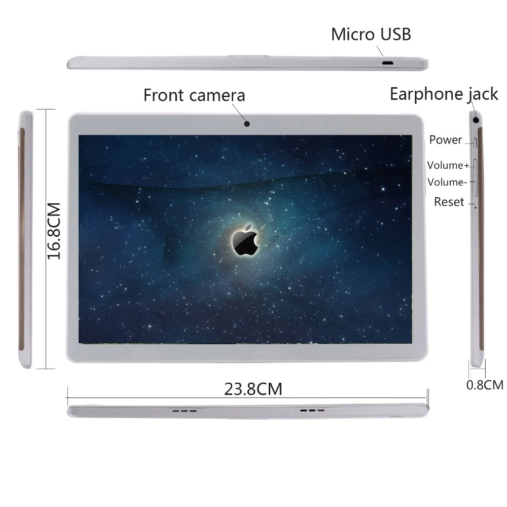 Billig 6000 mAH 10,1 \