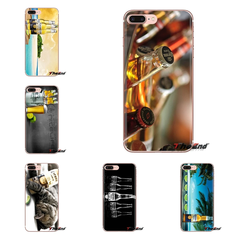 Soft Transparent Shell Covers Luxury Corona Extra beer For Samsung Galaxy A3 A5 A7 A9 A8 Star A6 Plus 2018 2015 2016 2017 |