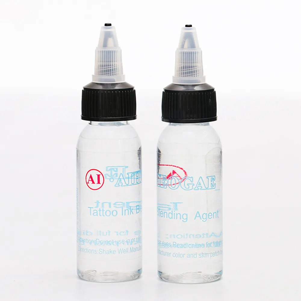 2PCS Professional 30ml Tattoo Ink Bottle Mixer Supply Pigment Fixed
