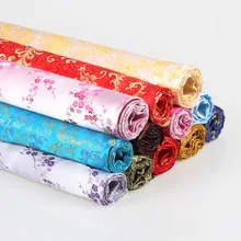 1 шт. 50 см* 90 см Толстая китайская парча атласная ткань свадебная атласная ткань для шитья и украшения