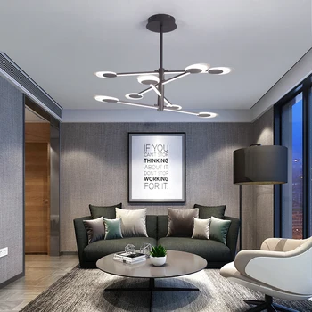 

Modern LED Chandelier for Living Room Bedroom Creative modern chandelier Home lustre led luminaire suspendu Lighting Fixtures