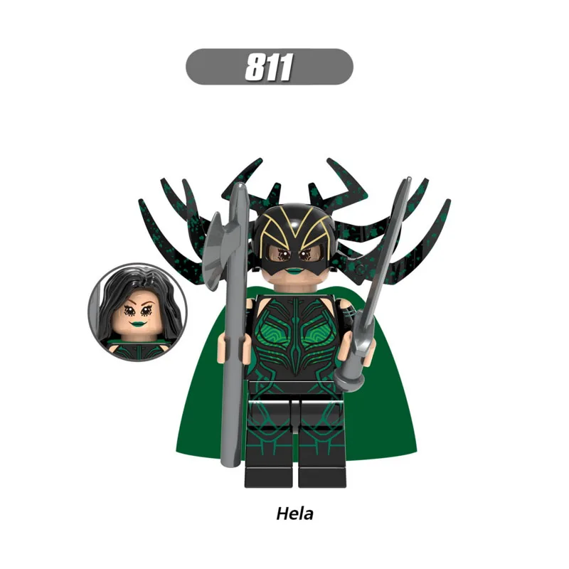 Мини-строительные блоки Hela супер-герои Звездные войны 811 игрушки подарки для