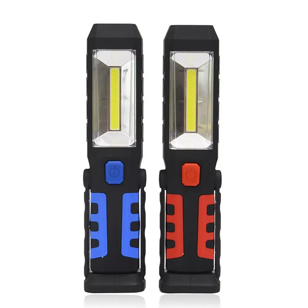 

Portable COB LED Rechargeable Work Light LED Flashlight Car Repairing Inspection Light Magnet Emergency Light Camping Lamp