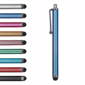 

1 Piece Metal Touch Pen Touch Screen Stylus 9 Colors for iPad Kindle Galaxy Tablet Smart Phone Capacitor Stylus Pens