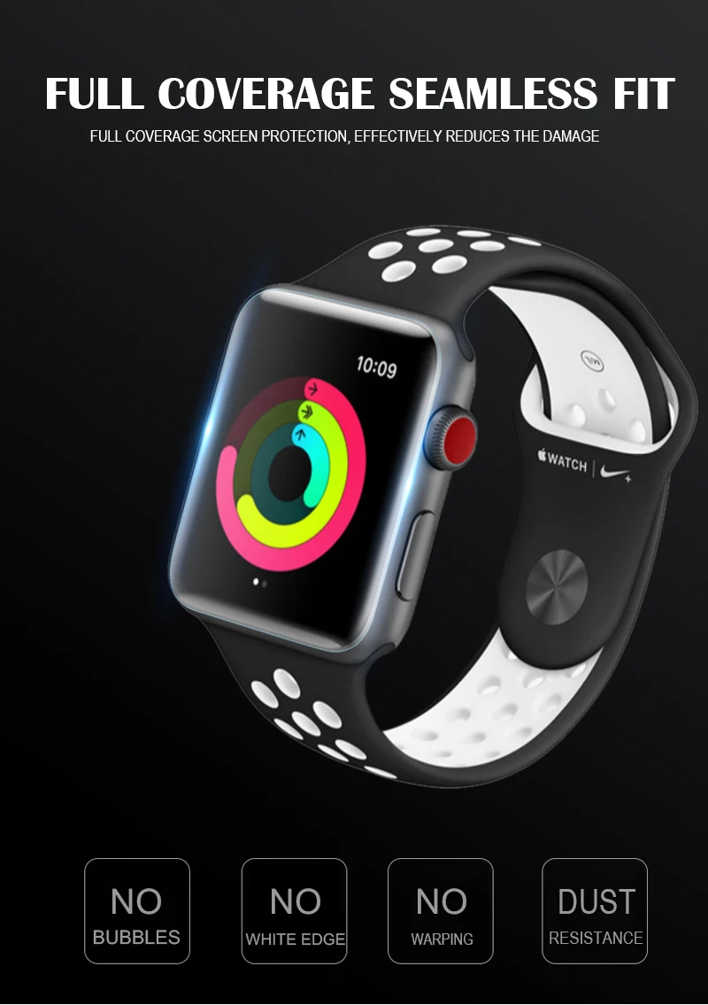 Гидрогелевая пленка для Apple Watch Series 4 40 мм 44 мм мягкая полноразмерная Защитная пленка для Iphone Watch 3 38 мм 42 мм