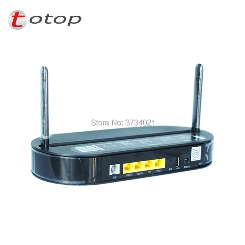

Free Shipping HS8145V GPON ONU ONT 4GE+1Tel+1USB+2WIFI(2.4G/5G) Same Function as HG8245U HG8245Q2 Optical network terminal