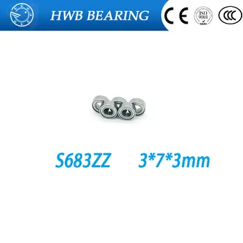 

Free Shipping 5 PCS S683ZZ S683 ZZ Bearings 3x7x3 mm Stainless Steel Ball Bearings DDL-730ZZ