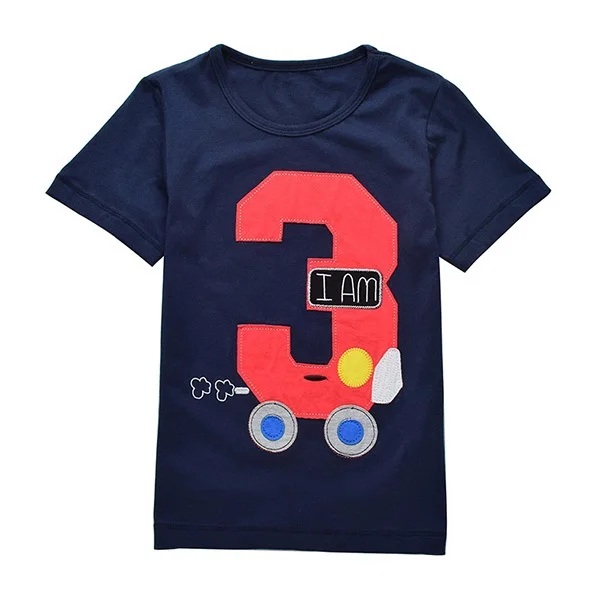 Fiream Boys Cotton Numbers Print T-shirts