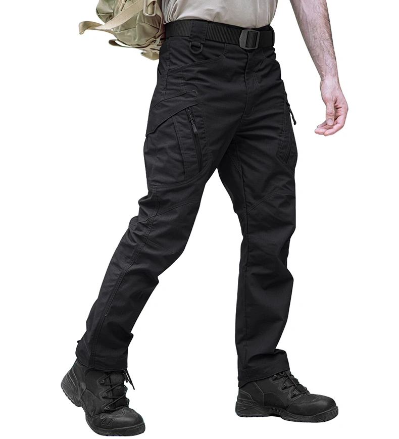 Тактические штаны, армейские военные брюки карго, мужские X7 IX9 армейские брюки, повседневные рабочие брюки SWAT, тонкие мешковатые брюки с карманами