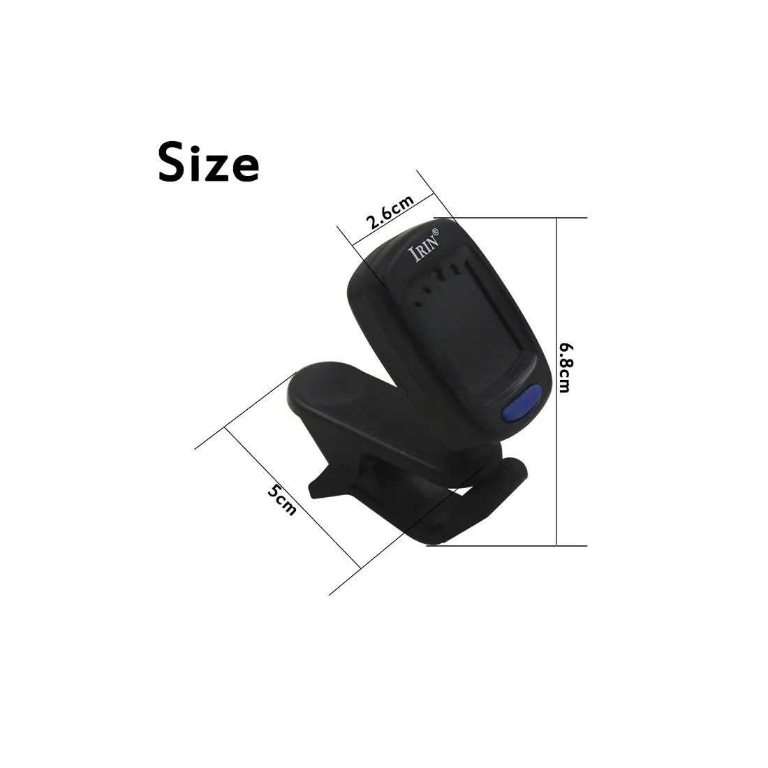 Ukulele violin/electric bass universal lcd tuner mini portable clip on digital electric string accessories Ukulele violin/electric bass universal lcd tuner mini portable clip on digital electric string accessories