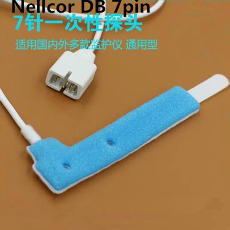 

Датчик Spo2 одноразовый, Датчик пены/губки NELLCOR 7PIN, для взрослых, 25 шт./партия, бесплатная доставка