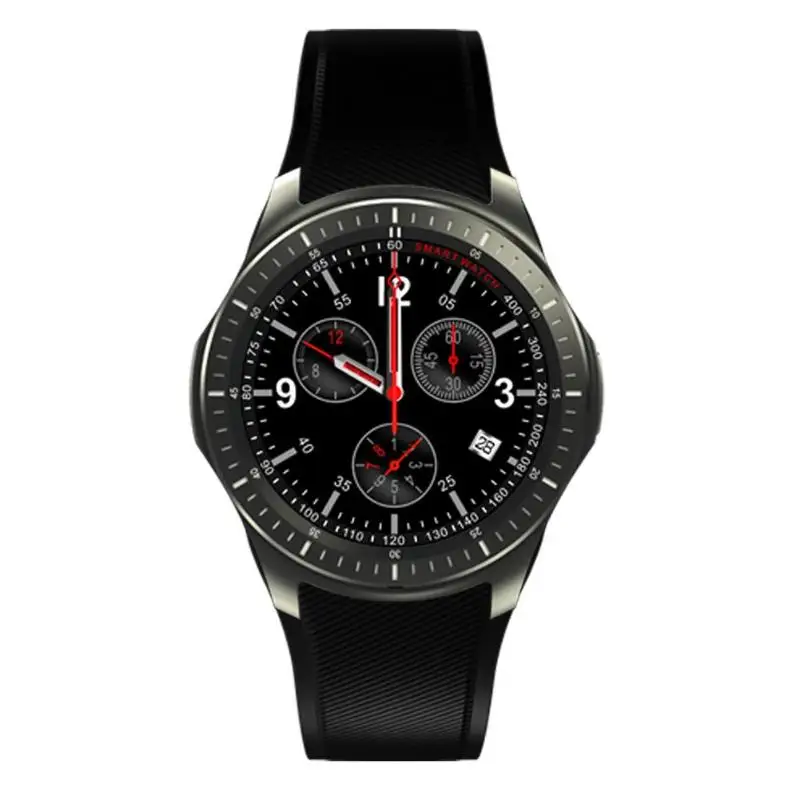 

DM368 Plus Quad Core 1.3GHz MTK6580 1.3MP Camera Smart Watch with Wi-Fi