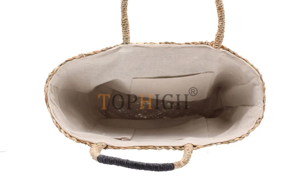 2021 Straw Bag Summer l Bohemia Fashion Women's Handbags Casual Shoulder Bags Beach Bag Big Tote Bag