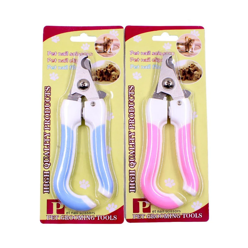 

Two Colors Medium And Large Dog Nail Clipper Pet Dog Cat Bird Claw Stainless Steel Beauty Nail Clipper Set Pet Nail Trimmer